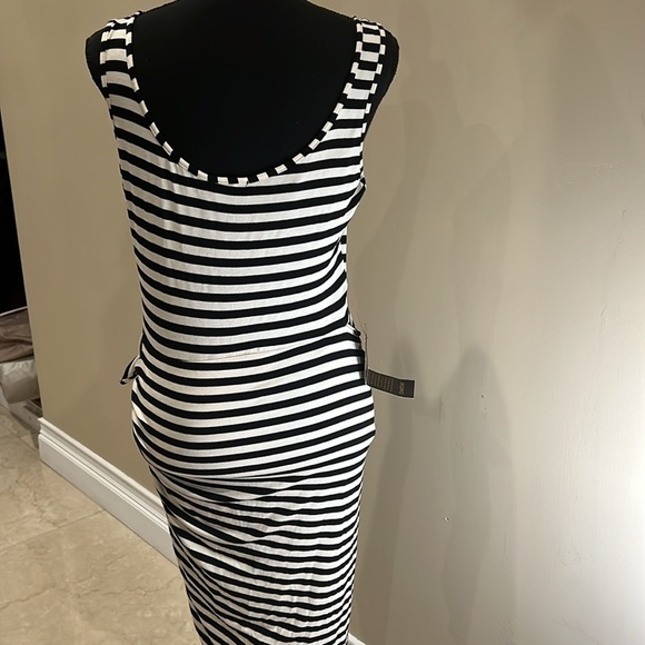 Bebe striped wrapped dress - Picture 2 of 8